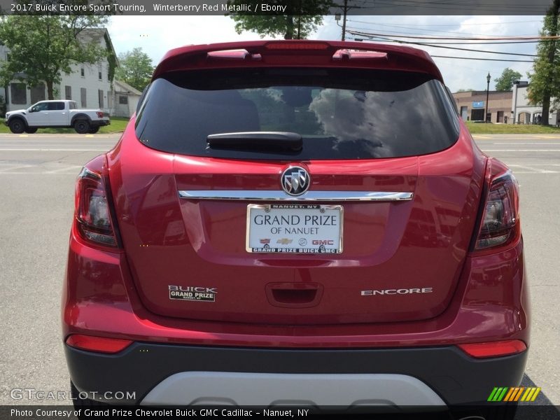 Winterberry Red Metallic / Ebony 2017 Buick Encore Sport Touring