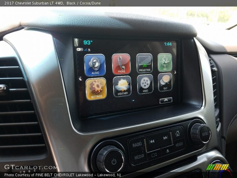 Black / Cocoa/Dune 2017 Chevrolet Suburban LT 4WD