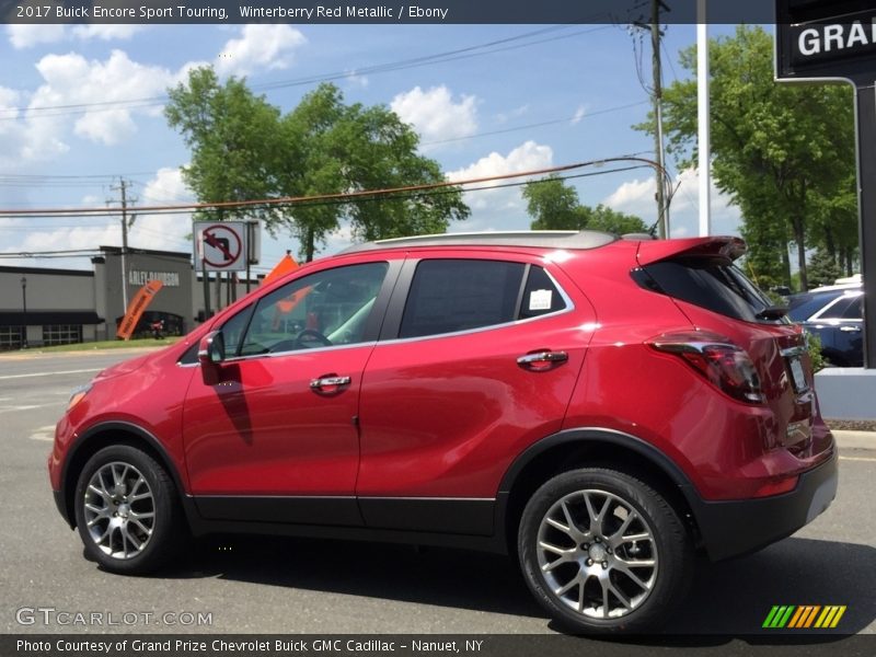 Winterberry Red Metallic / Ebony 2017 Buick Encore Sport Touring