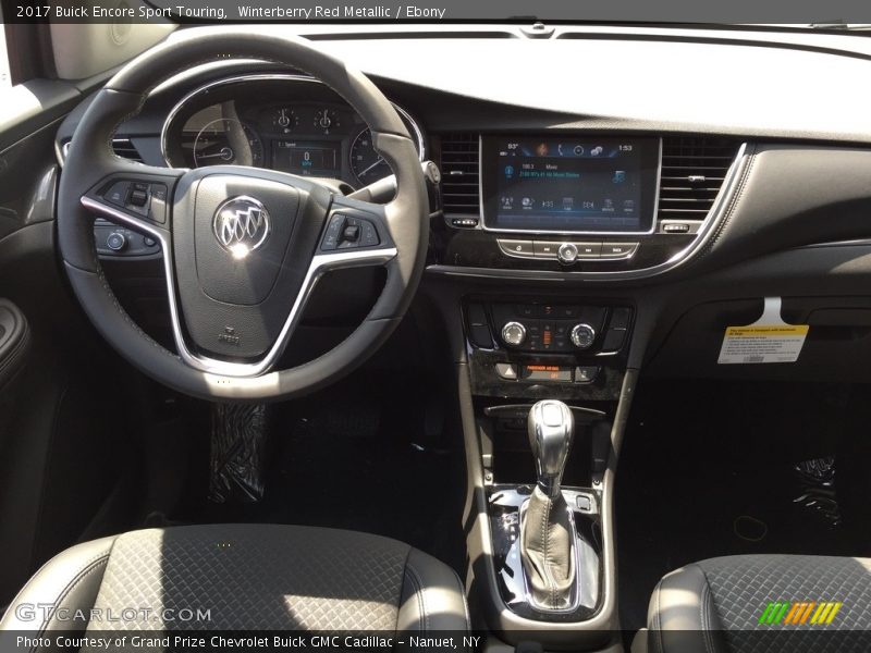 Winterberry Red Metallic / Ebony 2017 Buick Encore Sport Touring