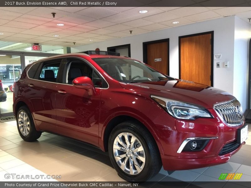 Chili Red Metallic / Ebony 2017 Buick Envision Essence AWD