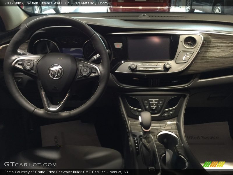 Chili Red Metallic / Ebony 2017 Buick Envision Essence AWD