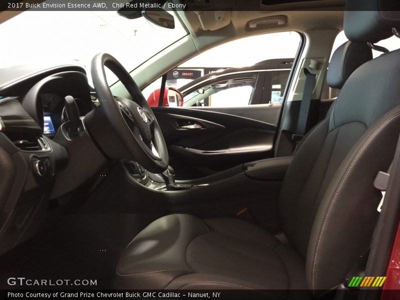 Chili Red Metallic / Ebony 2017 Buick Envision Essence AWD
