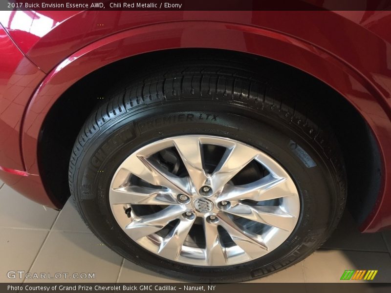 Chili Red Metallic / Ebony 2017 Buick Envision Essence AWD