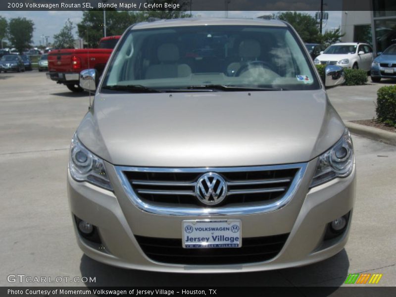 Blonde Maple / Ceylon Beige 2009 Volkswagen Routan SEL