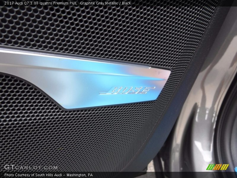 Graphite Gray Metallic / Black 2017 Audi Q7 3.0T quattro Premium Plus