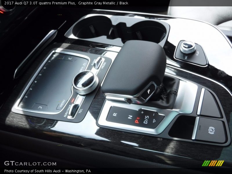 Graphite Gray Metallic / Black 2017 Audi Q7 3.0T quattro Premium Plus
