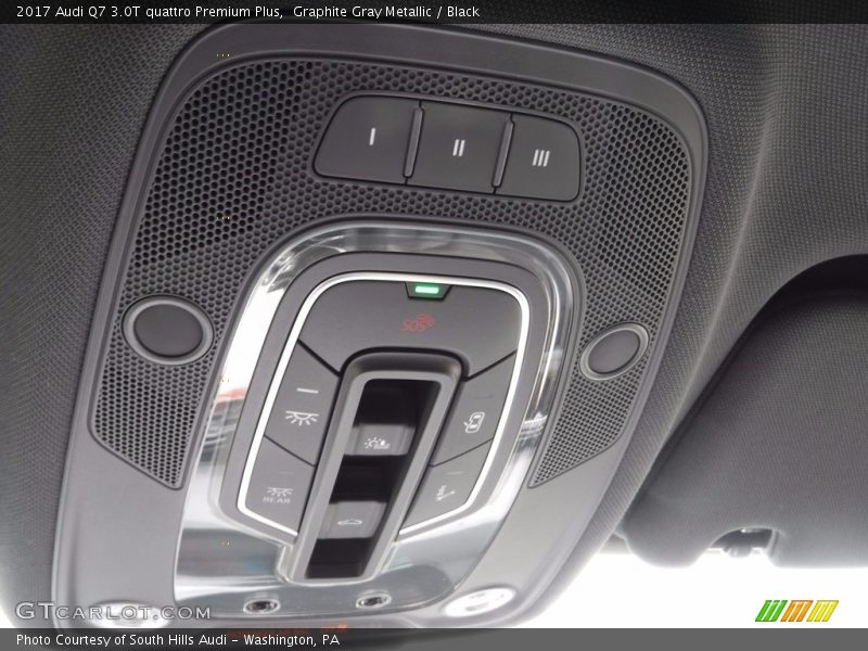 Graphite Gray Metallic / Black 2017 Audi Q7 3.0T quattro Premium Plus