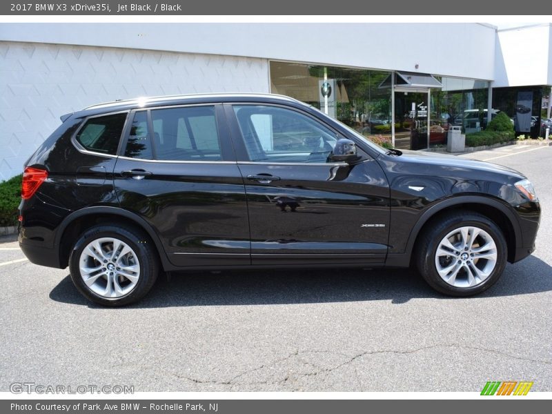Jet Black / Black 2017 BMW X3 xDrive35i