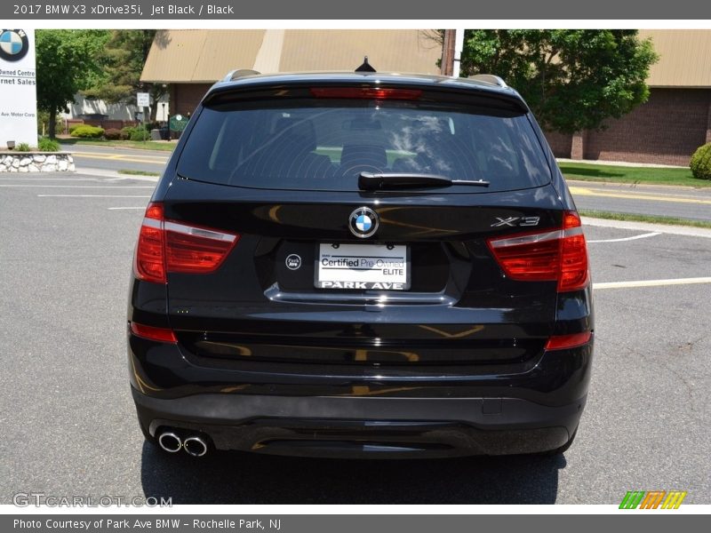 Jet Black / Black 2017 BMW X3 xDrive35i
