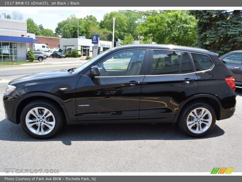 Jet Black / Black 2017 BMW X3 xDrive35i