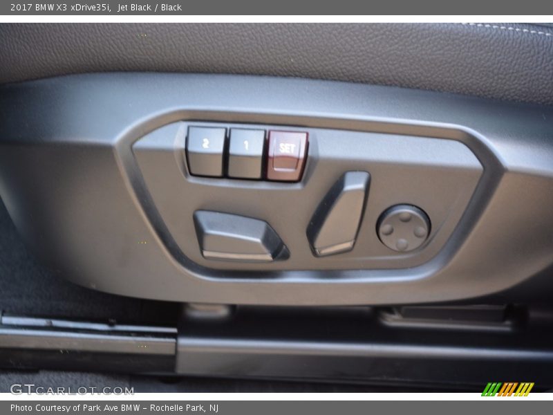 Jet Black / Black 2017 BMW X3 xDrive35i