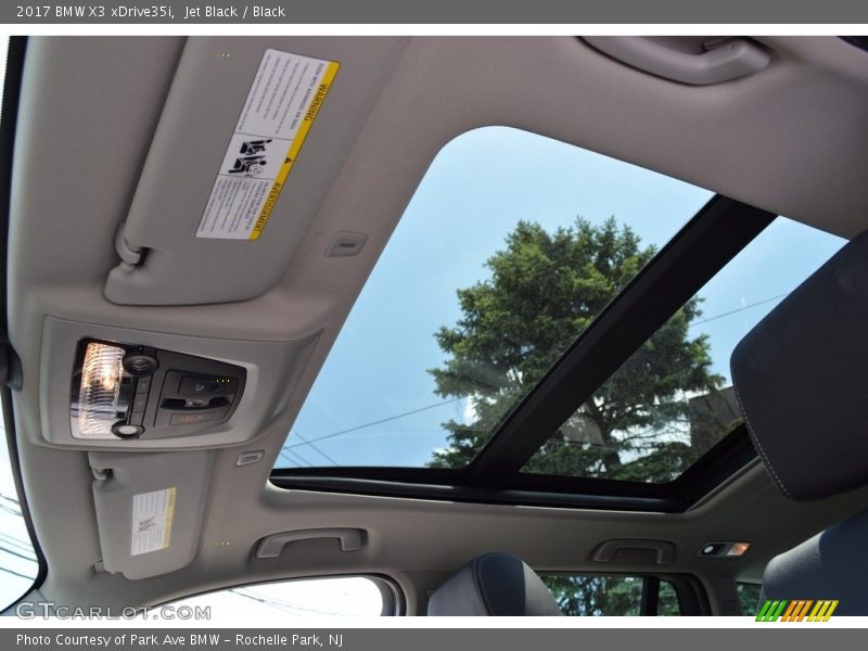 Jet Black / Black 2017 BMW X3 xDrive35i