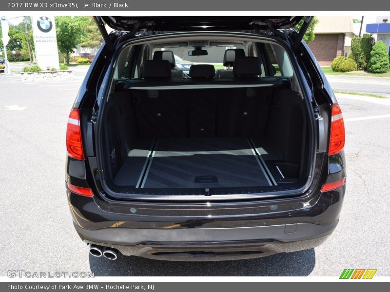 Jet Black / Black 2017 BMW X3 xDrive35i