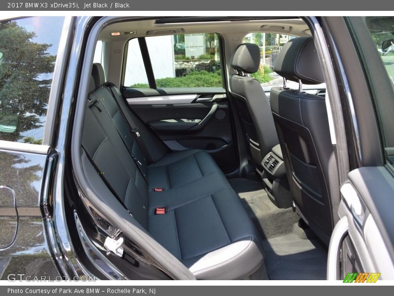 Jet Black / Black 2017 BMW X3 xDrive35i