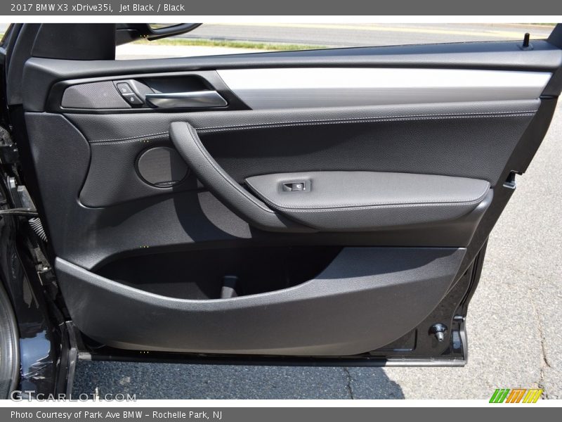Jet Black / Black 2017 BMW X3 xDrive35i