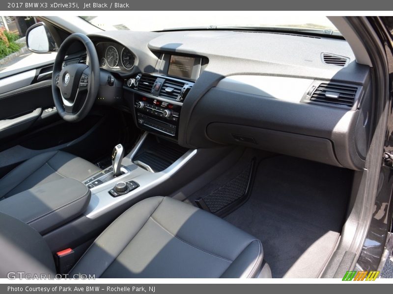Jet Black / Black 2017 BMW X3 xDrive35i