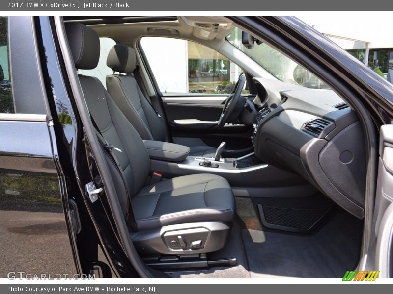 Jet Black / Black 2017 BMW X3 xDrive35i