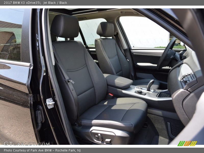 Jet Black / Black 2017 BMW X3 xDrive35i