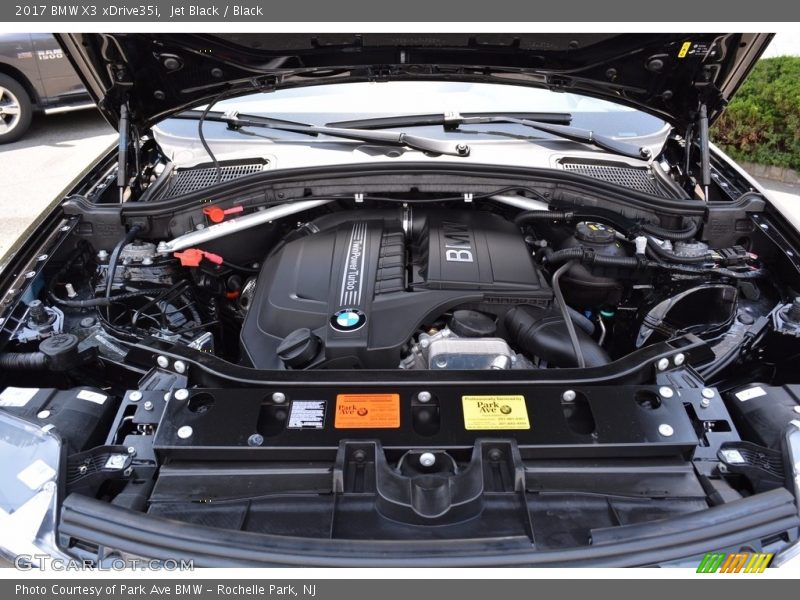 Jet Black / Black 2017 BMW X3 xDrive35i
