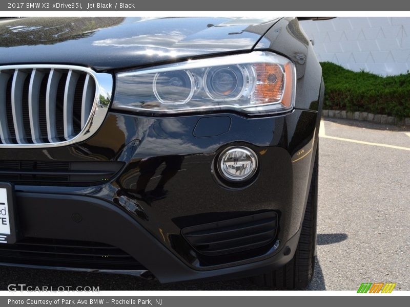 Jet Black / Black 2017 BMW X3 xDrive35i