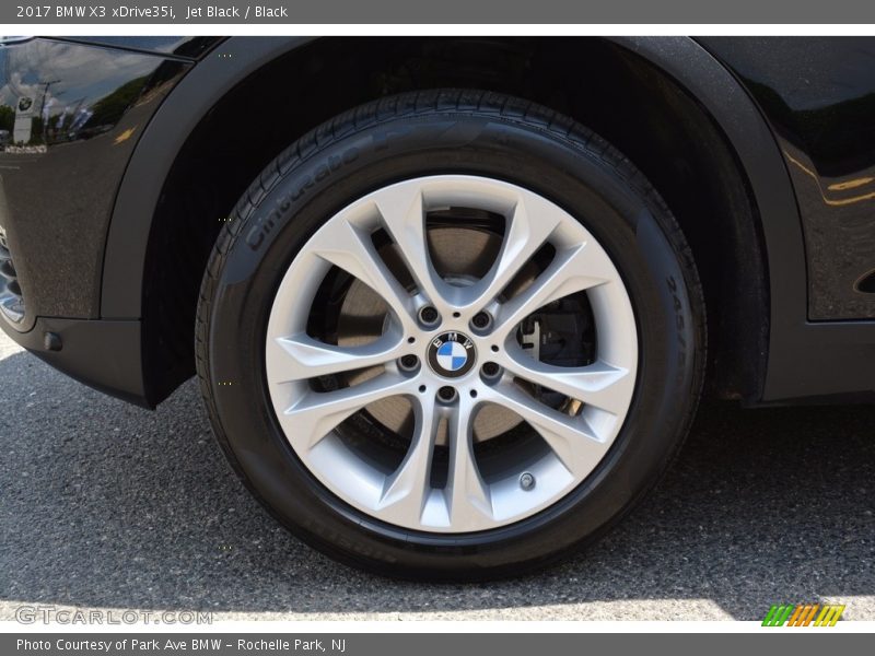 Jet Black / Black 2017 BMW X3 xDrive35i
