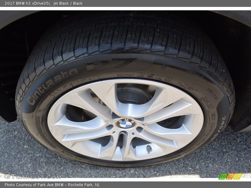 Jet Black / Black 2017 BMW X3 xDrive35i