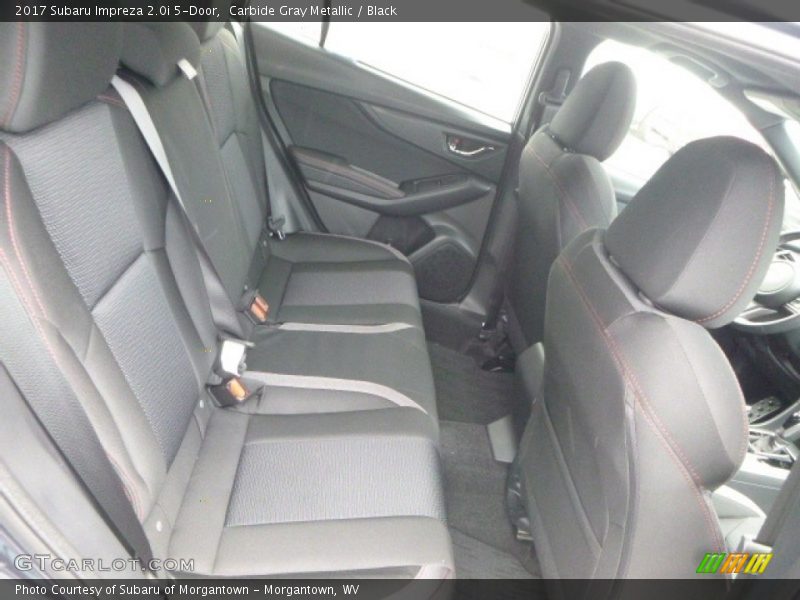 Carbide Gray Metallic / Black 2017 Subaru Impreza 2.0i 5-Door