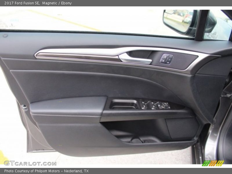 Magnetic / Ebony 2017 Ford Fusion SE