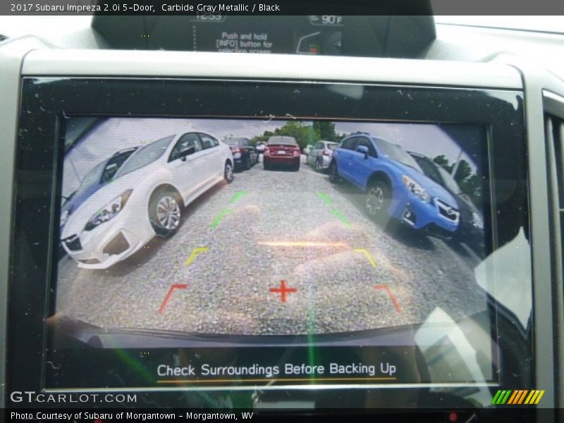 Carbide Gray Metallic / Black 2017 Subaru Impreza 2.0i 5-Door