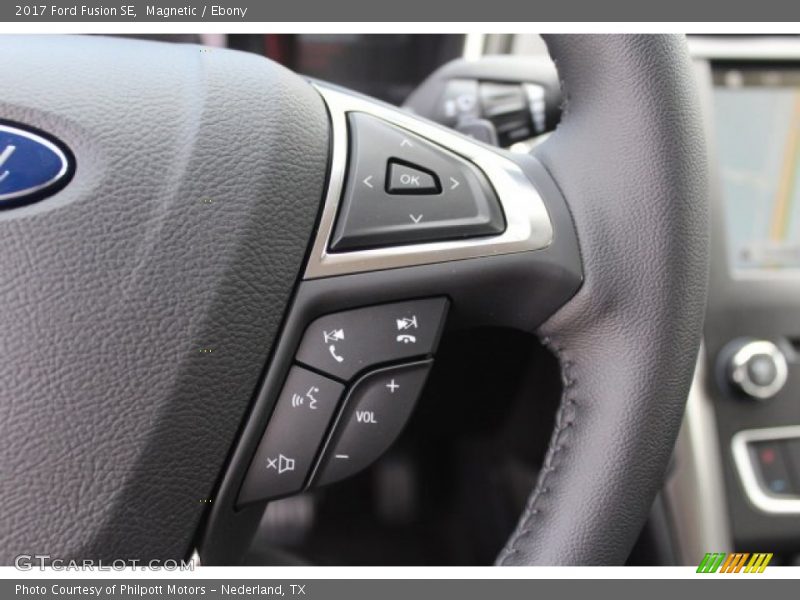 Magnetic / Ebony 2017 Ford Fusion SE