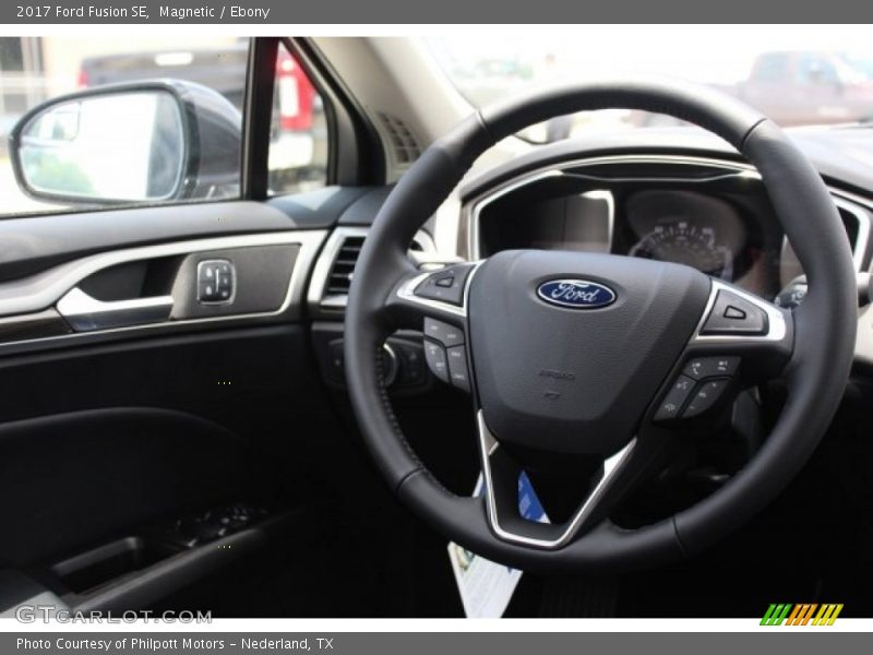 Magnetic / Ebony 2017 Ford Fusion SE