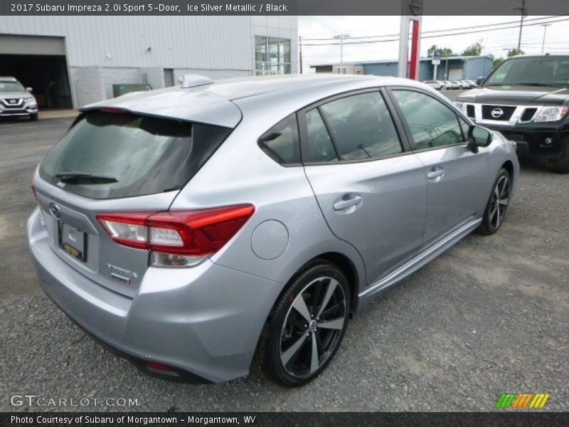 Ice Silver Metallic / Black 2017 Subaru Impreza 2.0i Sport 5-Door