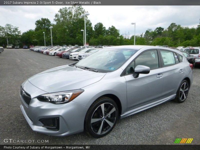 Ice Silver Metallic / Black 2017 Subaru Impreza 2.0i Sport 5-Door