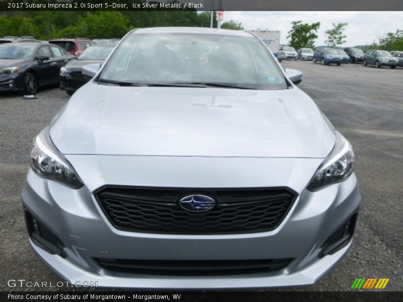 Ice Silver Metallic / Black 2017 Subaru Impreza 2.0i Sport 5-Door