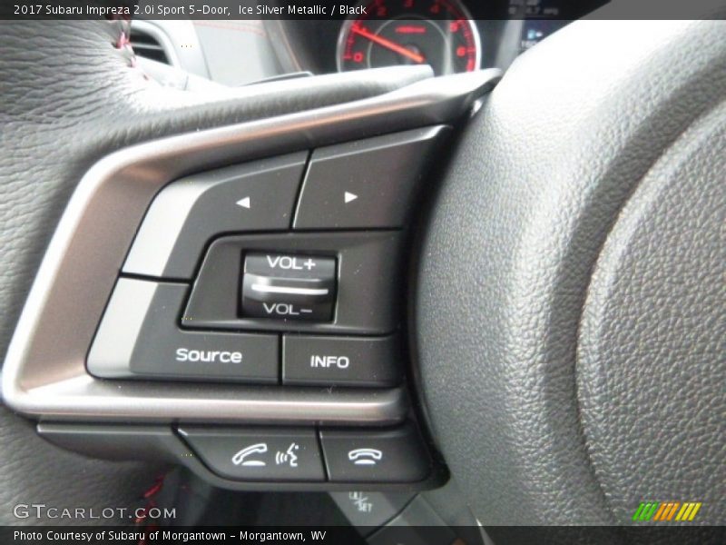 Ice Silver Metallic / Black 2017 Subaru Impreza 2.0i Sport 5-Door