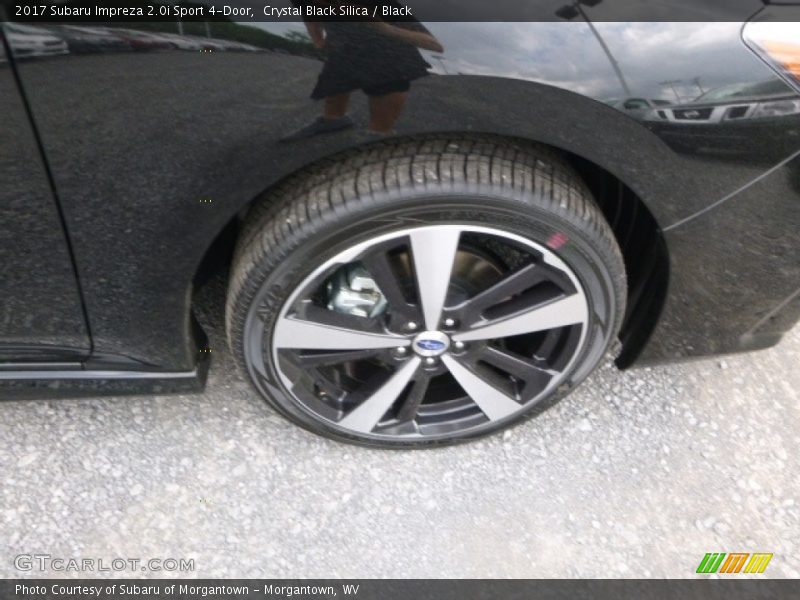 Crystal Black Silica / Black 2017 Subaru Impreza 2.0i Sport 4-Door