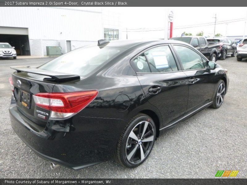 Crystal Black Silica / Black 2017 Subaru Impreza 2.0i Sport 4-Door