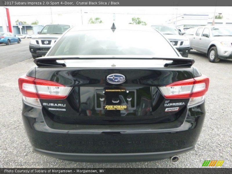 Crystal Black Silica / Black 2017 Subaru Impreza 2.0i Sport 4-Door