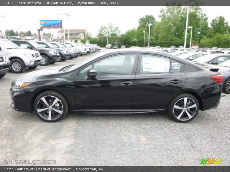 Crystal Black Silica / Black 2017 Subaru Impreza 2.0i Sport 4-Door