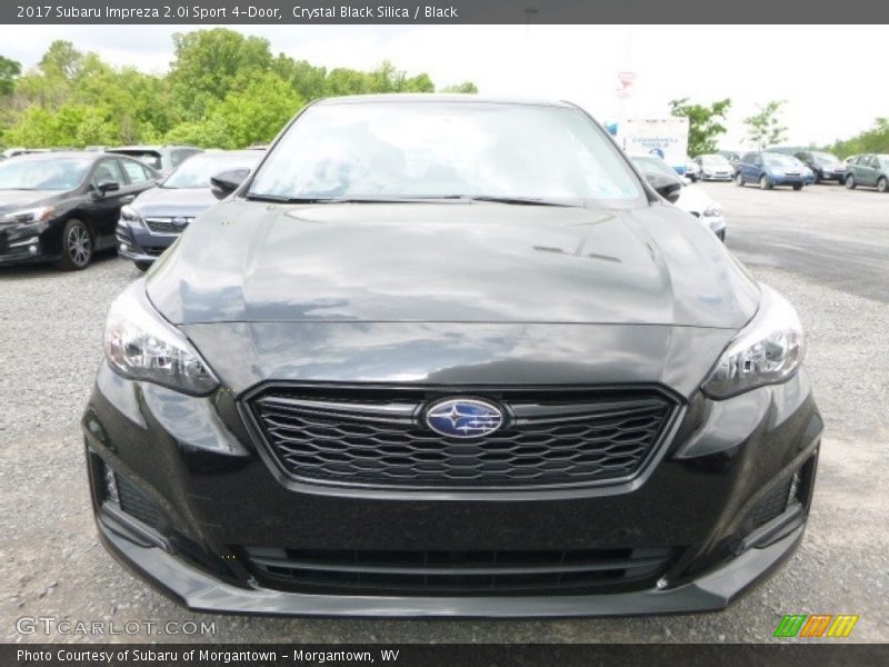Crystal Black Silica / Black 2017 Subaru Impreza 2.0i Sport 4-Door