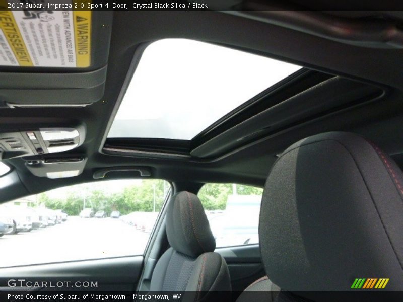Crystal Black Silica / Black 2017 Subaru Impreza 2.0i Sport 4-Door