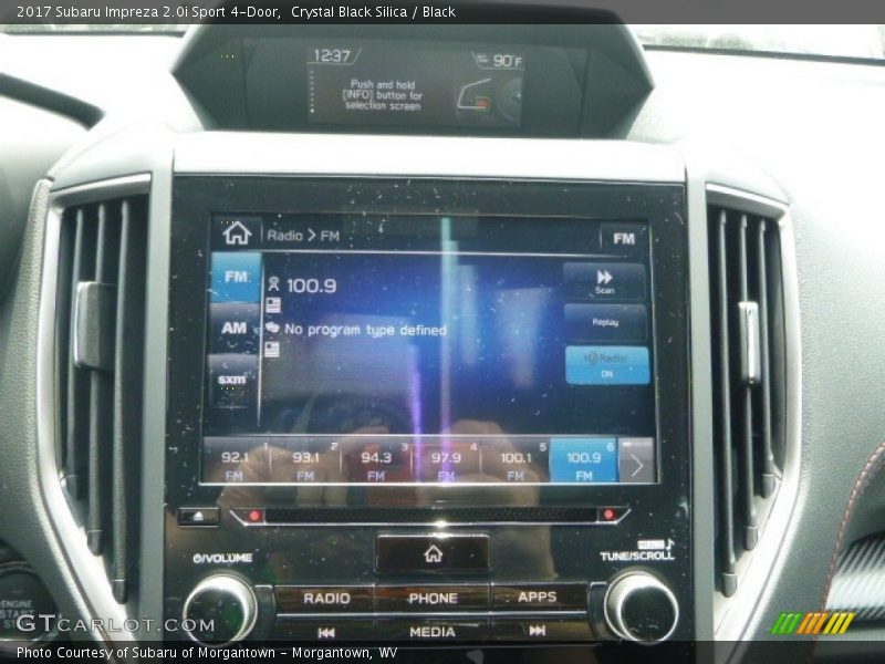 Crystal Black Silica / Black 2017 Subaru Impreza 2.0i Sport 4-Door