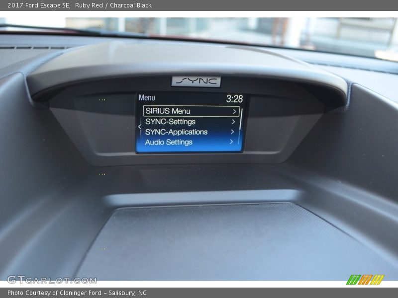 Ruby Red / Charcoal Black 2017 Ford Escape SE