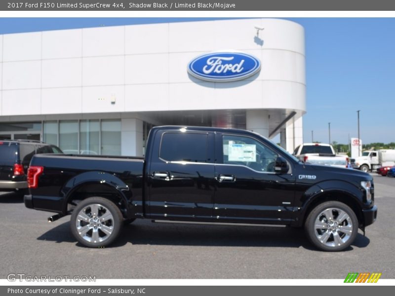 Shadow Black / Limited Black/Mojave 2017 Ford F150 Limited SuperCrew 4x4