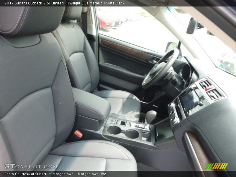 Twilight Blue Metallic / Slate Black 2017 Subaru Outback 2.5i Limited