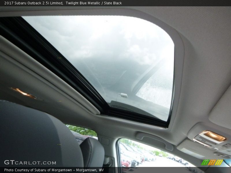 Twilight Blue Metallic / Slate Black 2017 Subaru Outback 2.5i Limited
