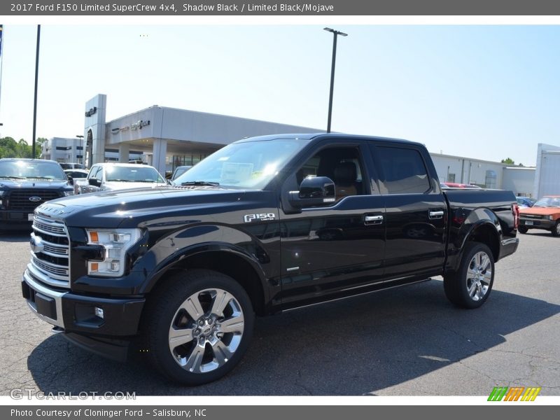 Shadow Black / Limited Black/Mojave 2017 Ford F150 Limited SuperCrew 4x4