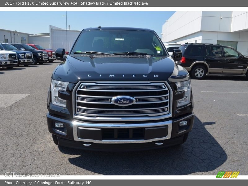 Shadow Black / Limited Black/Mojave 2017 Ford F150 Limited SuperCrew 4x4