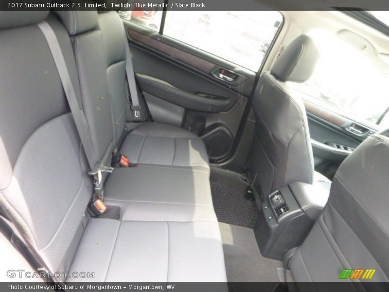 Twilight Blue Metallic / Slate Black 2017 Subaru Outback 2.5i Limited